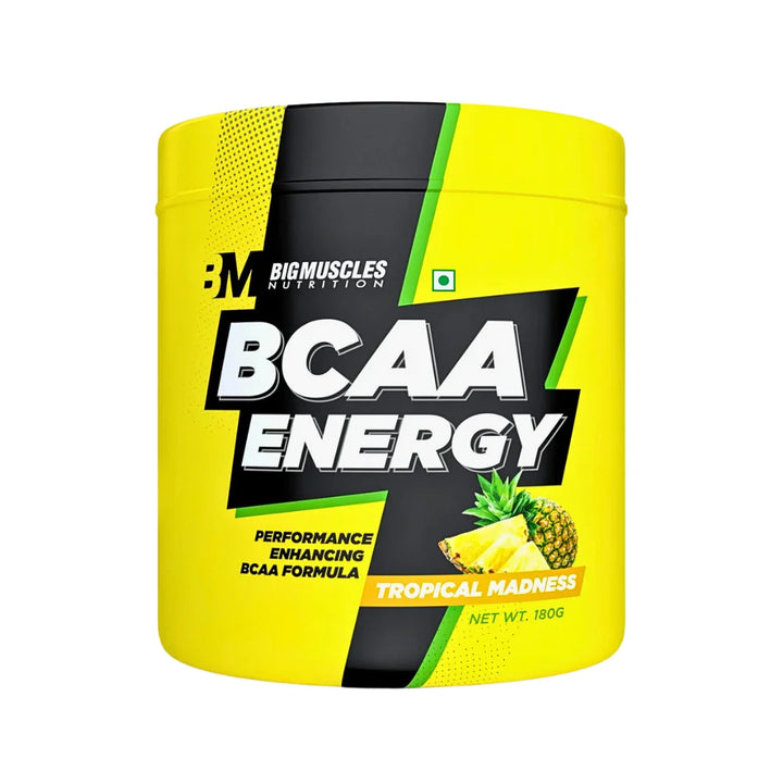 Big Muscles BCAA Energy 180g (30 Servings) Tropical Madness
