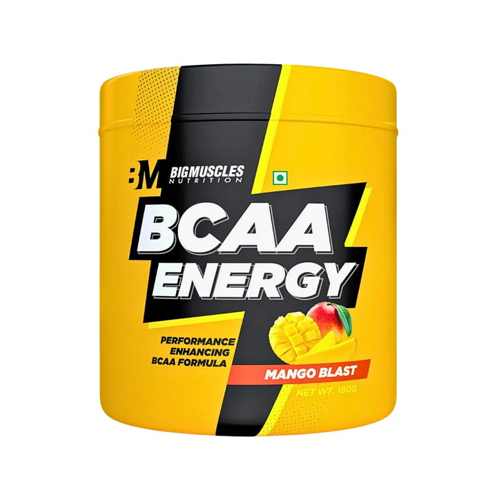 Big Muscles BCAA Energy 30 Servings Mango Blast