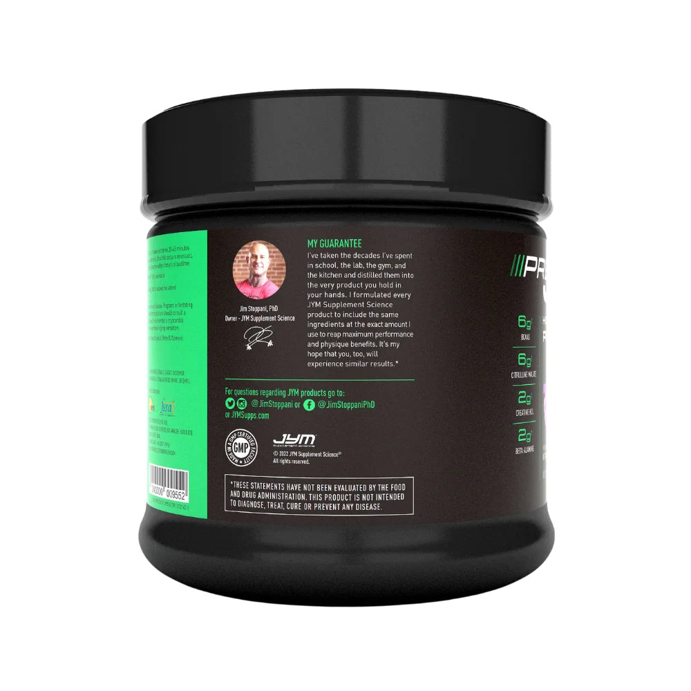 Pre JYM Pre Workout 30 Servings