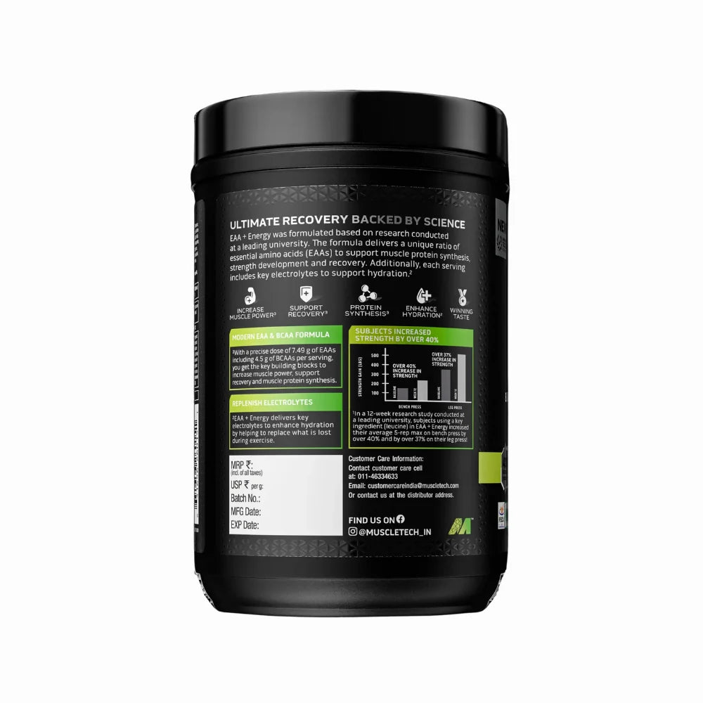 MuscleTech EAA+ Energy, 30 Servings 