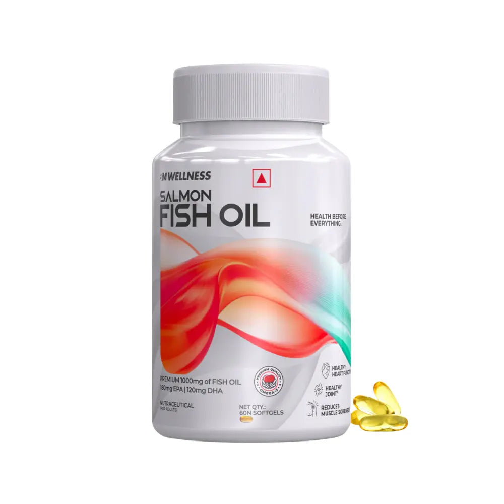BigMuscles Salmon Fish Oil Softgels