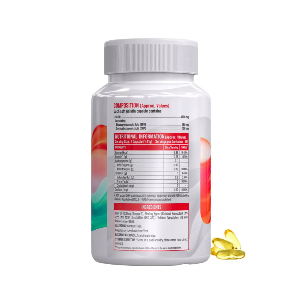 BigMuscles Salmon Fish Oil Ingredients