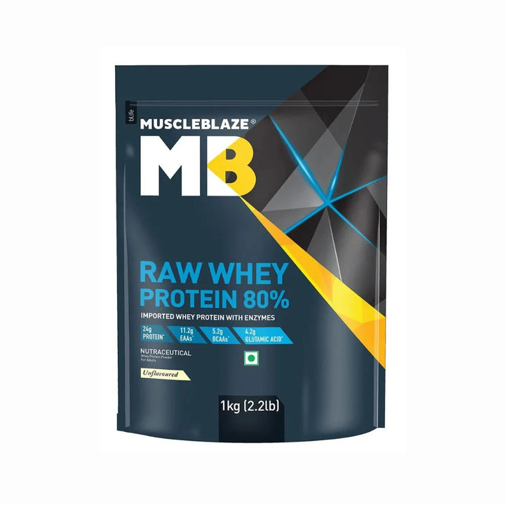 MuscleBlaze Whey Protein, 1Kg