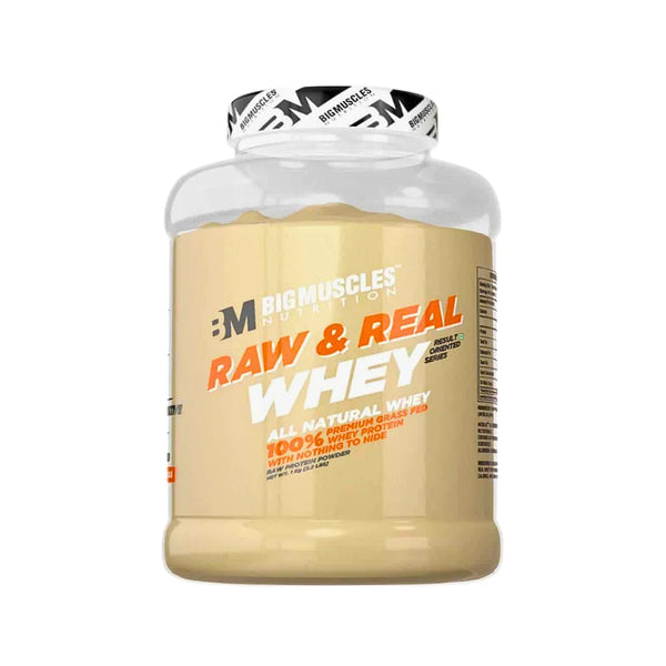 Big Muscles Raw And Real Whey Protein 1kg 