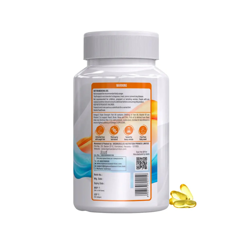 Omega 3 Triple Strength Fish Oil How to Use