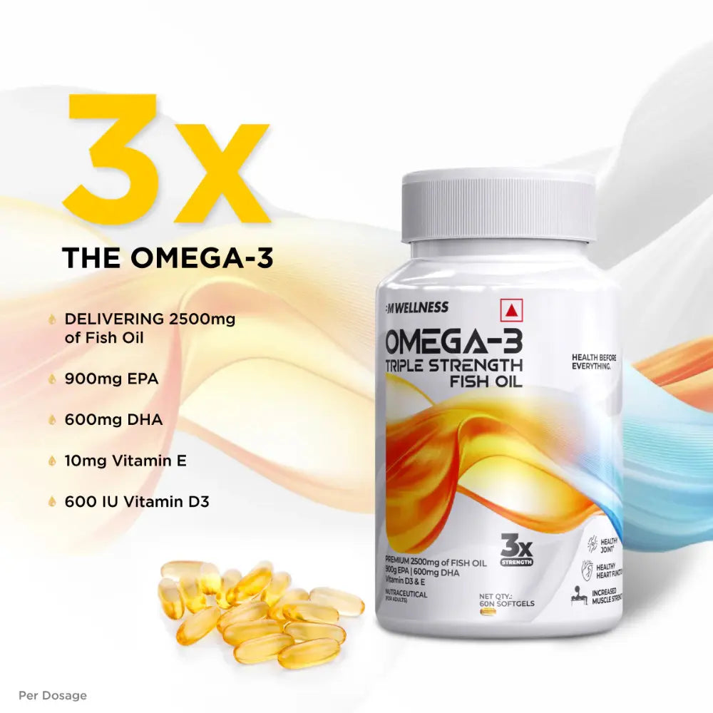 Omega 3 Triple Strength Fish Oil Benefits