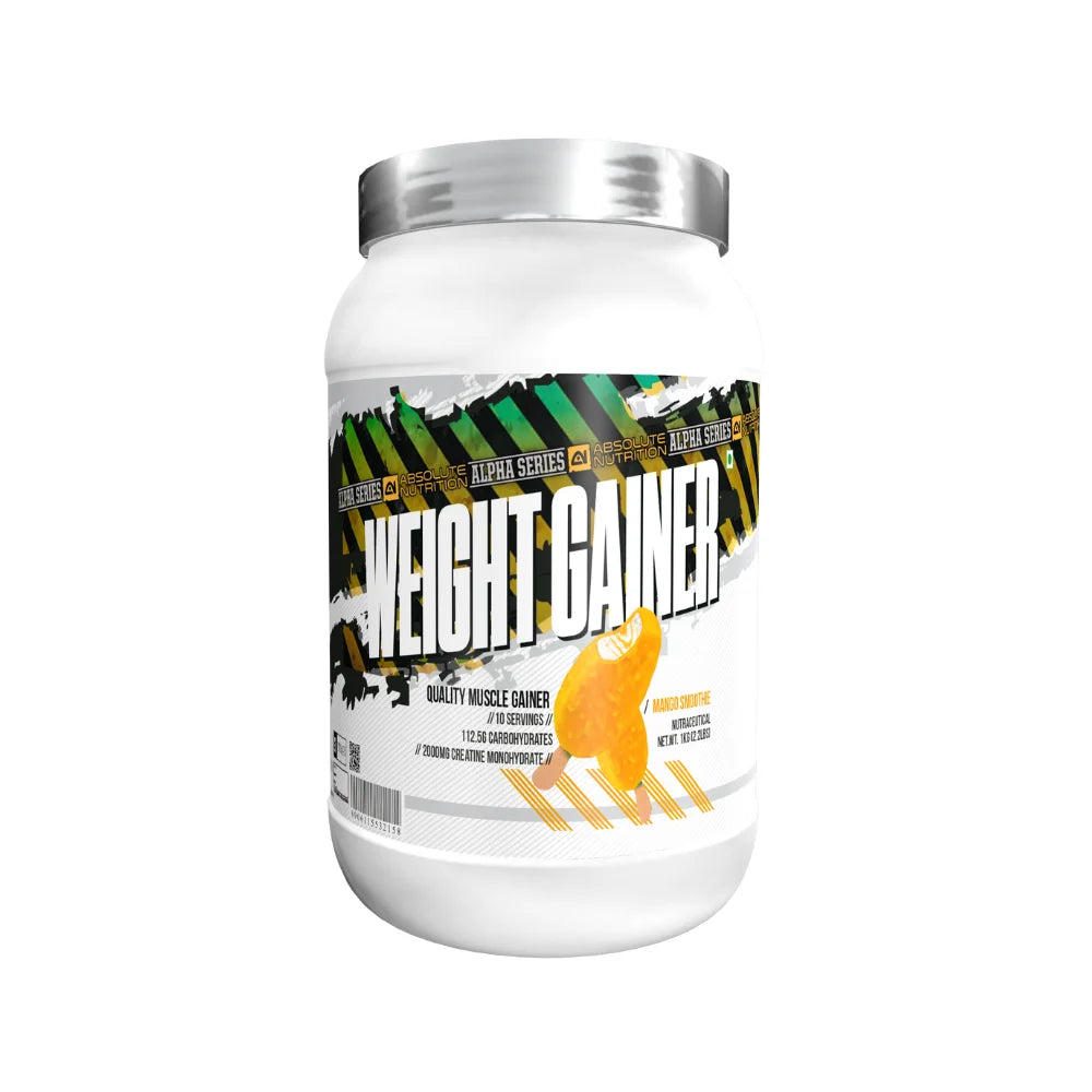 Absolute Nutrition Alpha Weight Gainer 1Kg, Mango Smoothie 