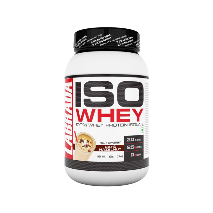 Labrada ISO Whey Protein Isolate 900g, Cafe Hazelnut 