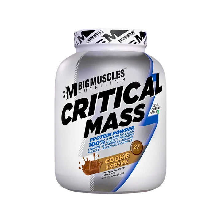Big Muscles Critical Mass Chocolate 6lbs (2.7 Kg)