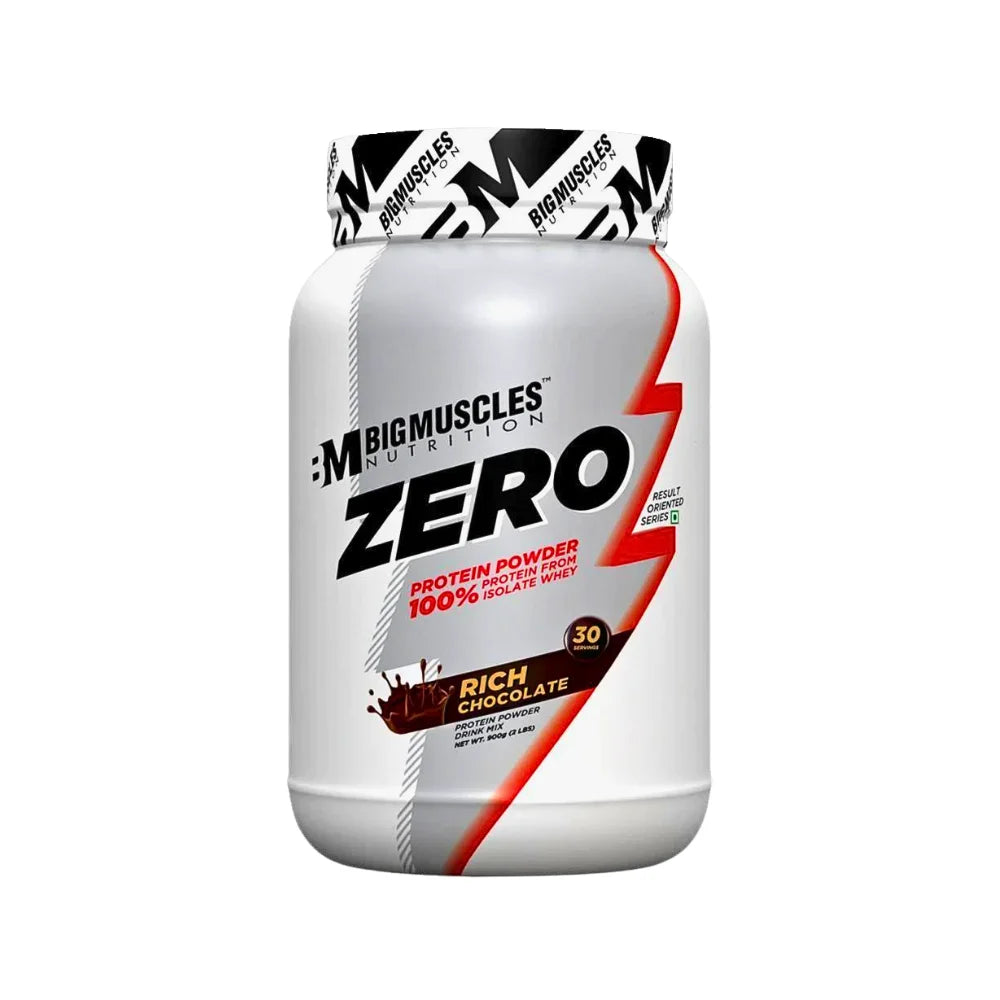 Big Muscles Zero 100% Whey Protein Isolate