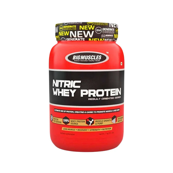 Big Muscles Nitric Whey Protein 1kg