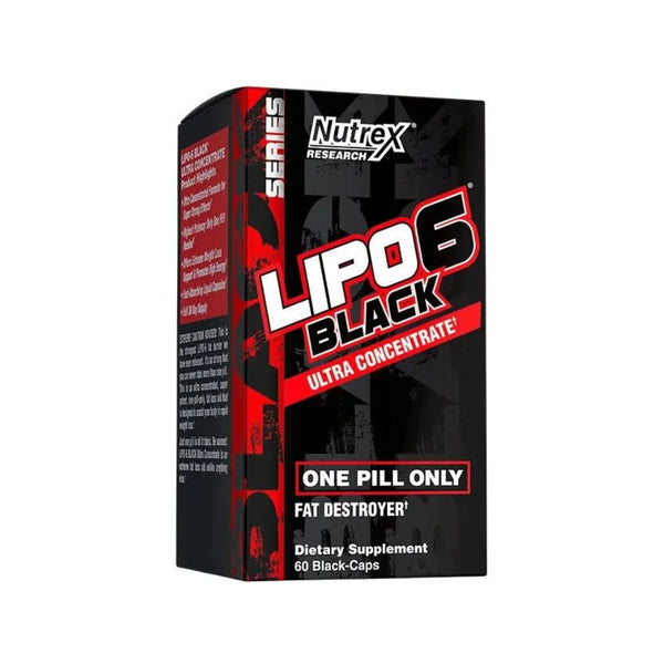 Nutrex Research Lipo 6 Black 60 Capsules