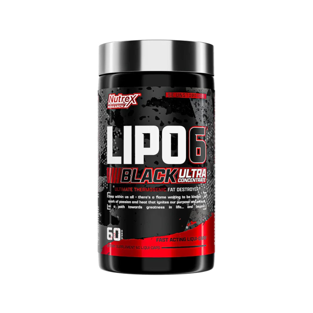 Nutrex Research Lipo 6 Black, 60 Capsules 