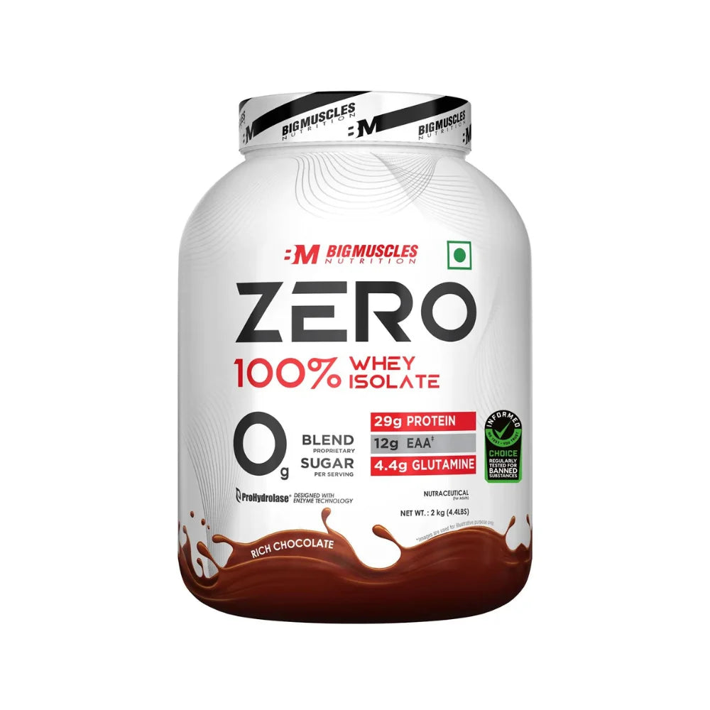 Bigmuscles Zero 100% Whey Isolate