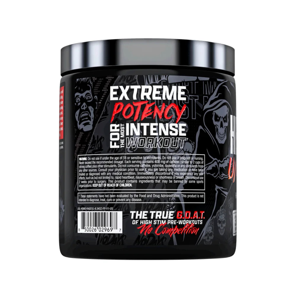 Nutrex Hemo-Rage Pre-Workout 30 Servings 