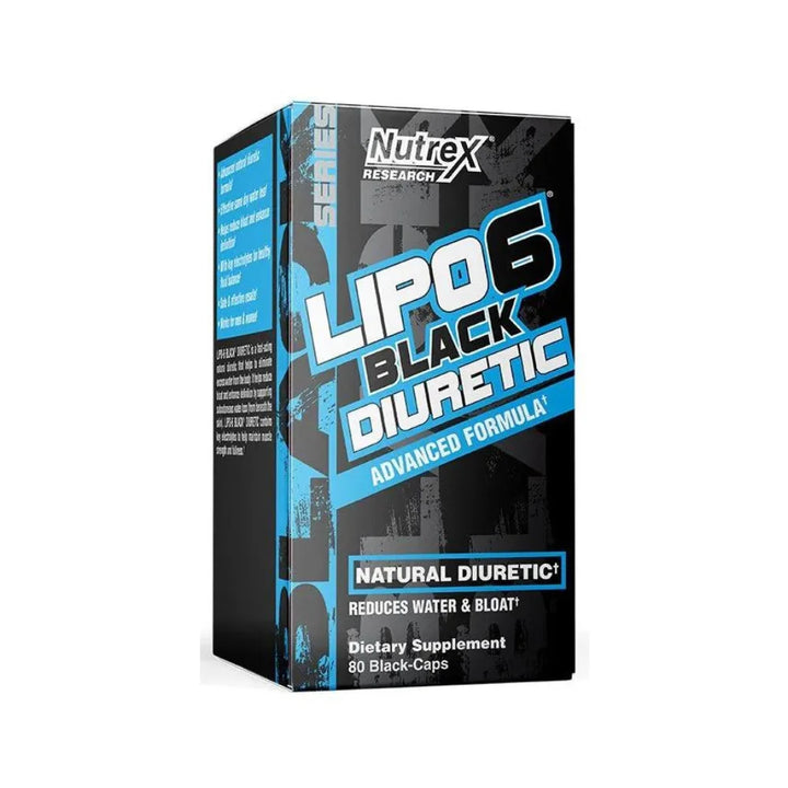 Nutrex Lipo-6 Black Diuretic 80 Capsules