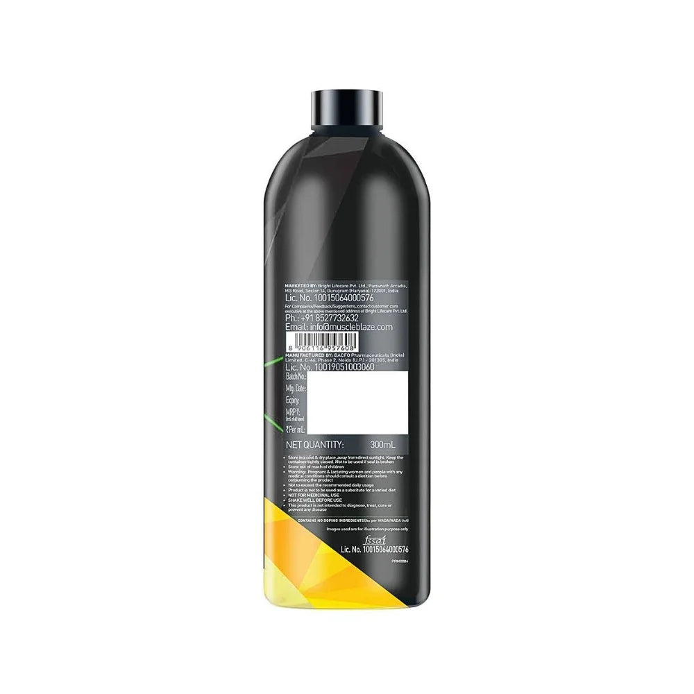 MuscleBlaze Liquid L-Carnitine 300ML