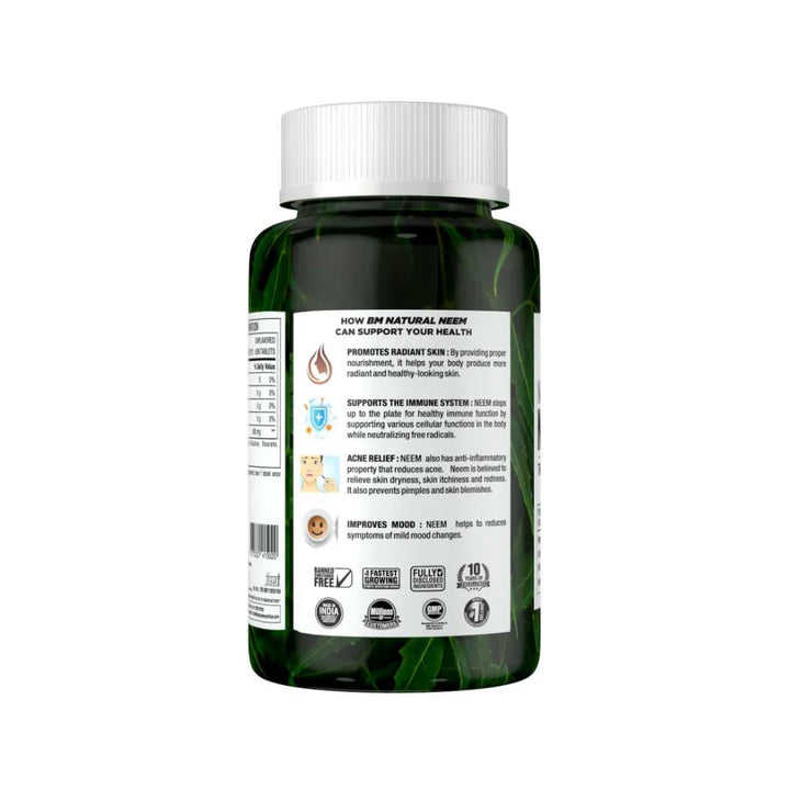 Big Muscles Natural Neem Extract Tablets Benefits