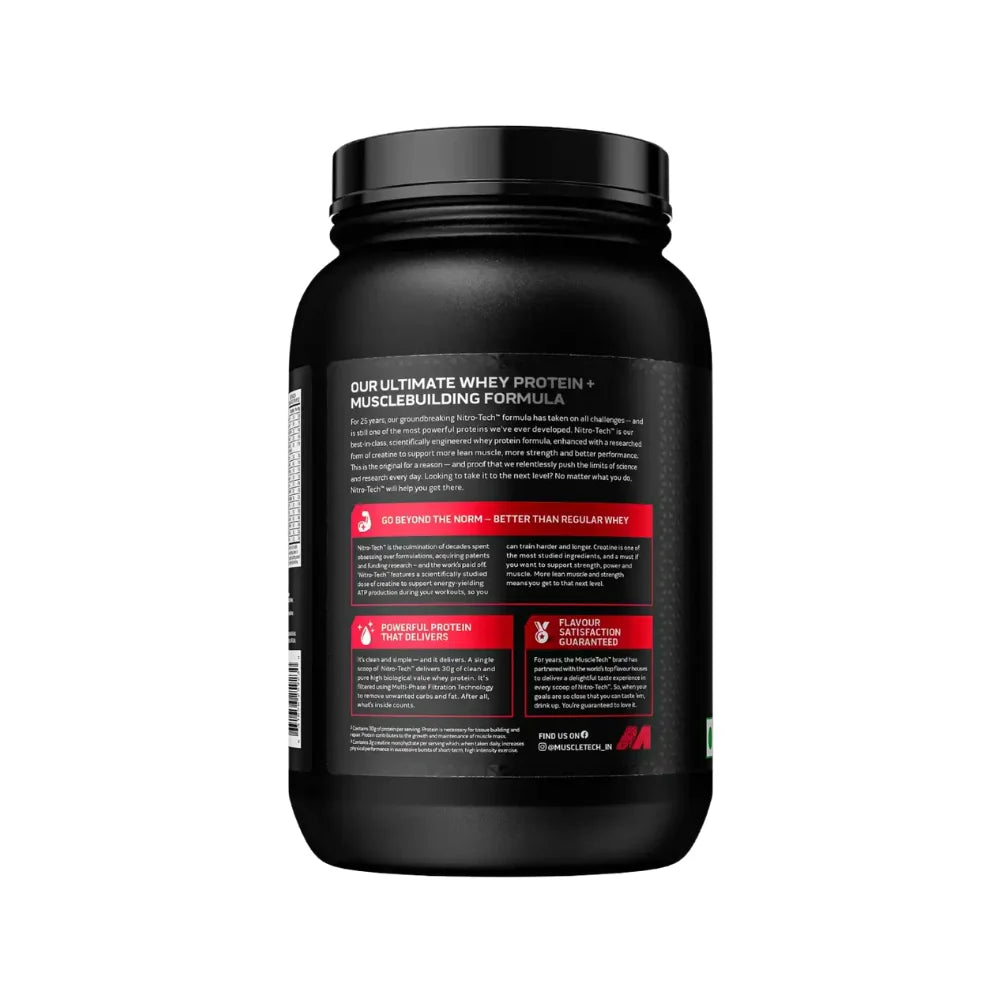 MuscleTech NitroTech Whey Protein