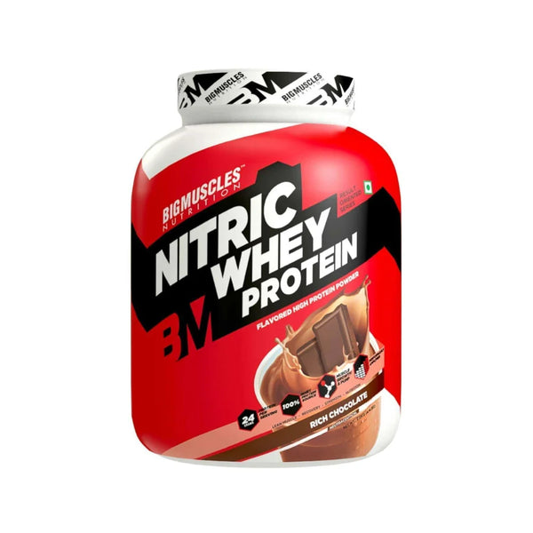 Big Muscle Nitric Whey Protein 2kg Rich Chocolate