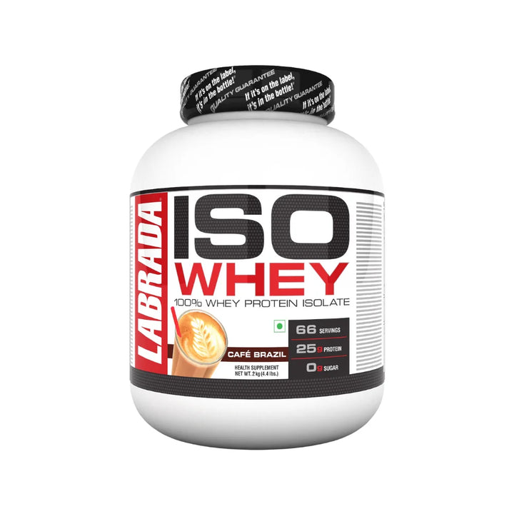 Labrada ISO Whey Protein Isolate 2 Kg Cafe Brazil