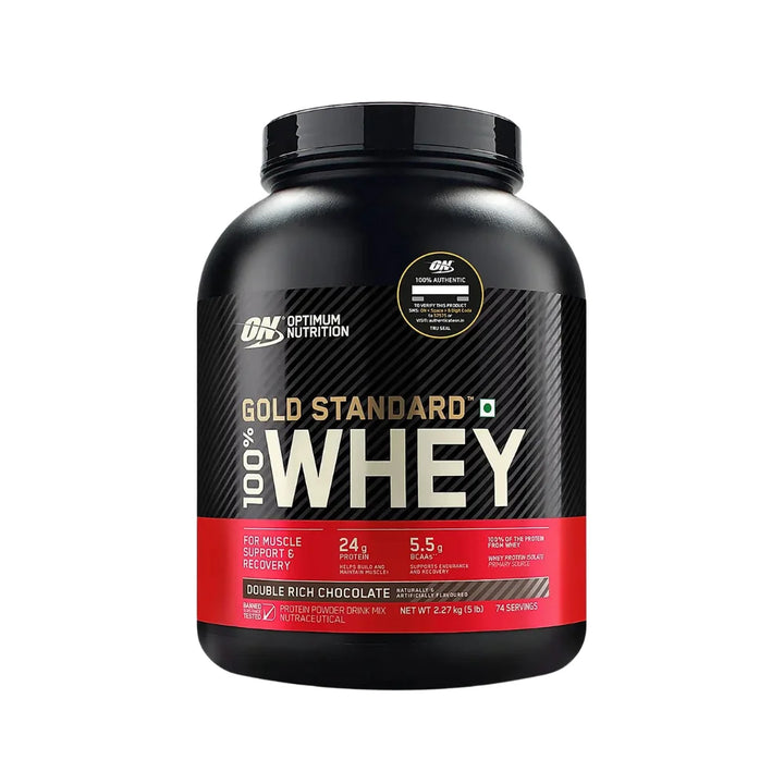 Optimum Nutrition (ON) Gold Standard Whey 2.27kg, Double Rich Chocolate