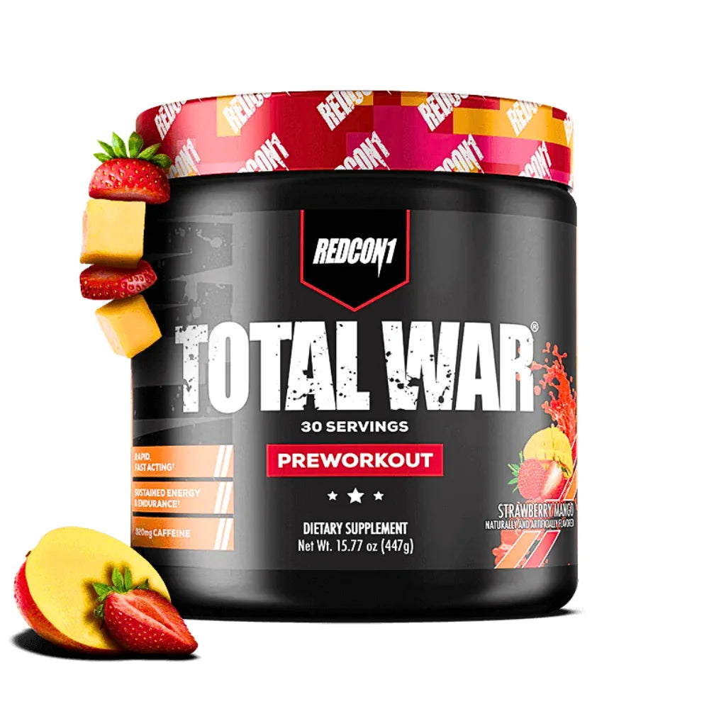Redcon Total War Pre Workout 444g Strawberry Mango