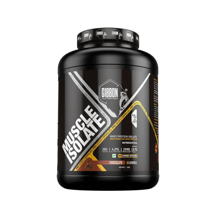 Gibbon Muscle Isolate Whey Protein 2kg Chocolate Flavor