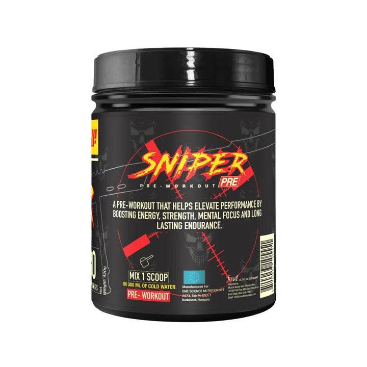 One Science Sniper Pre-Workout Benefits