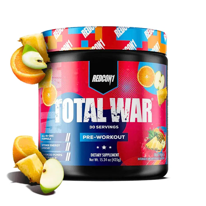 Redcon Total War Pre Workout 444g, Fruit Punch