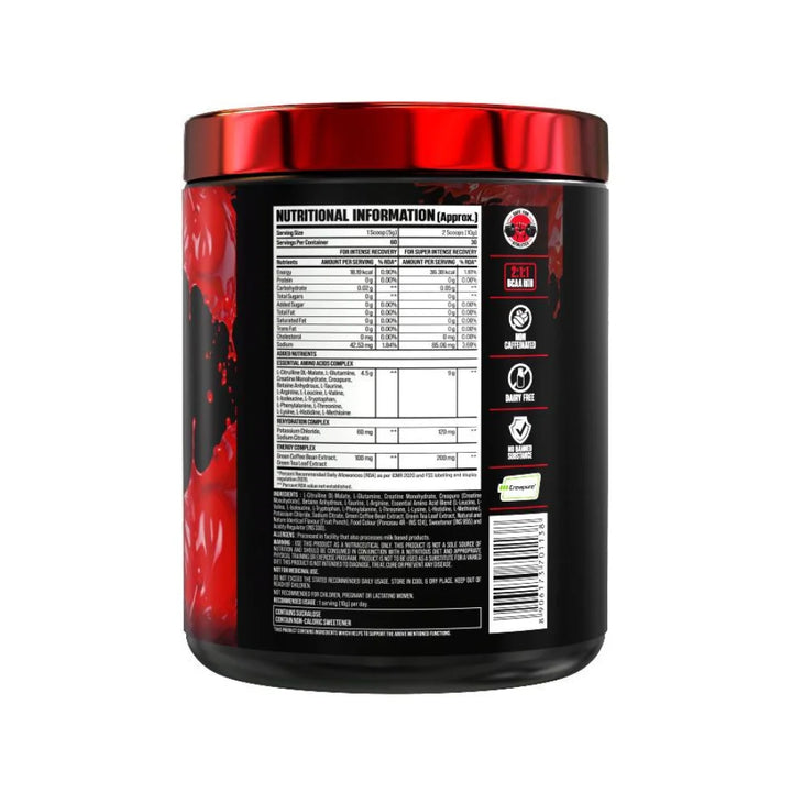 Big Muscles Salvage EAA 60 Servings. Nutritional Information 