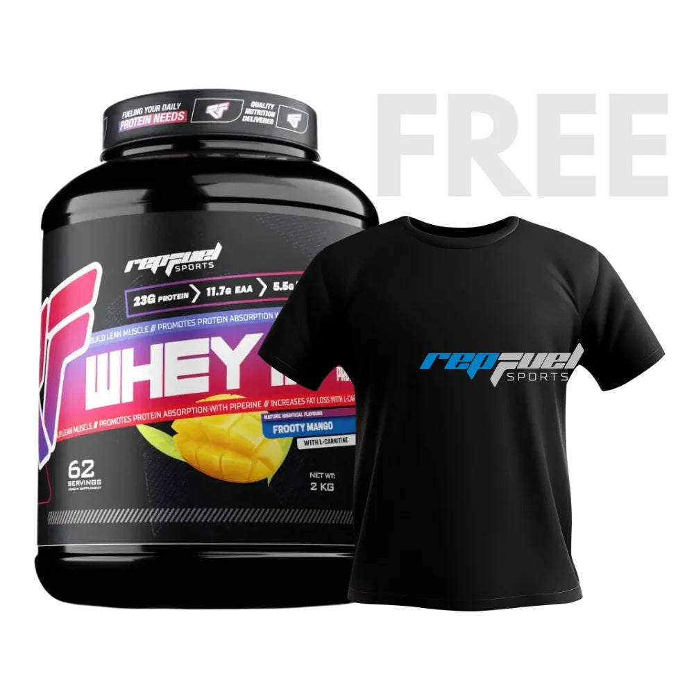 Repfuel Sports Whey IN Protein 2Kg, Frooty Mango