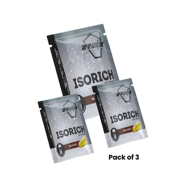 Avvatar Isorich Whey Protein Trial Pack (3 Sachets)