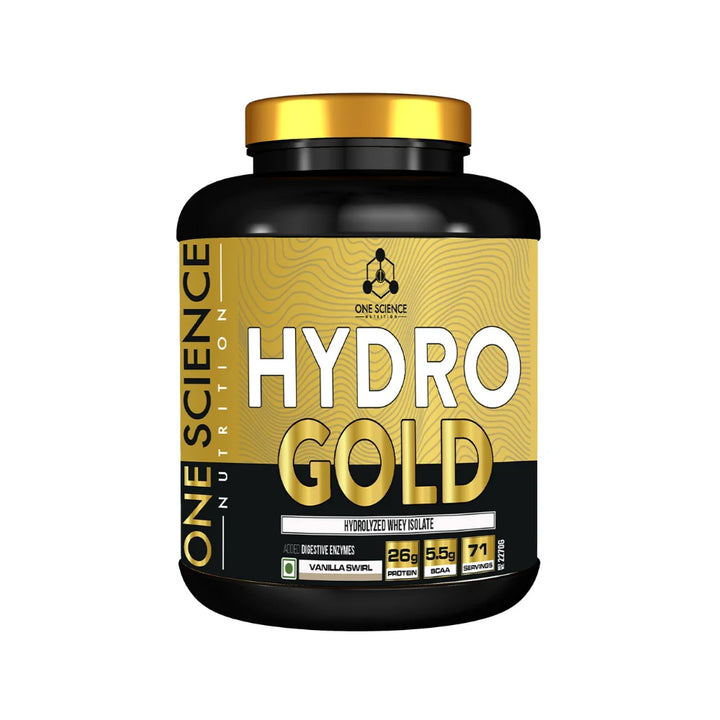 One Science Hydro Gold Hydrolyzed 5 Lb Vanilla Swirl 