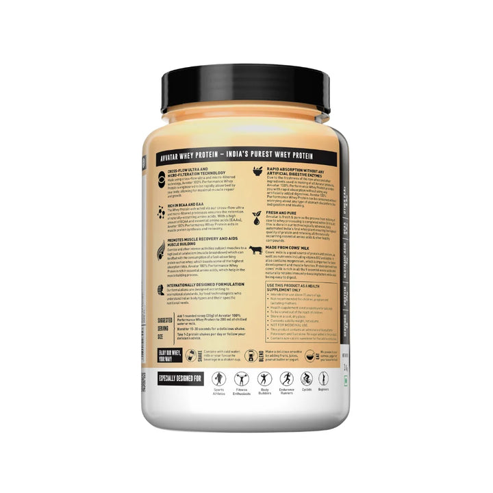 Avvatar Performance Whey Protein 1Kg, How to Use 