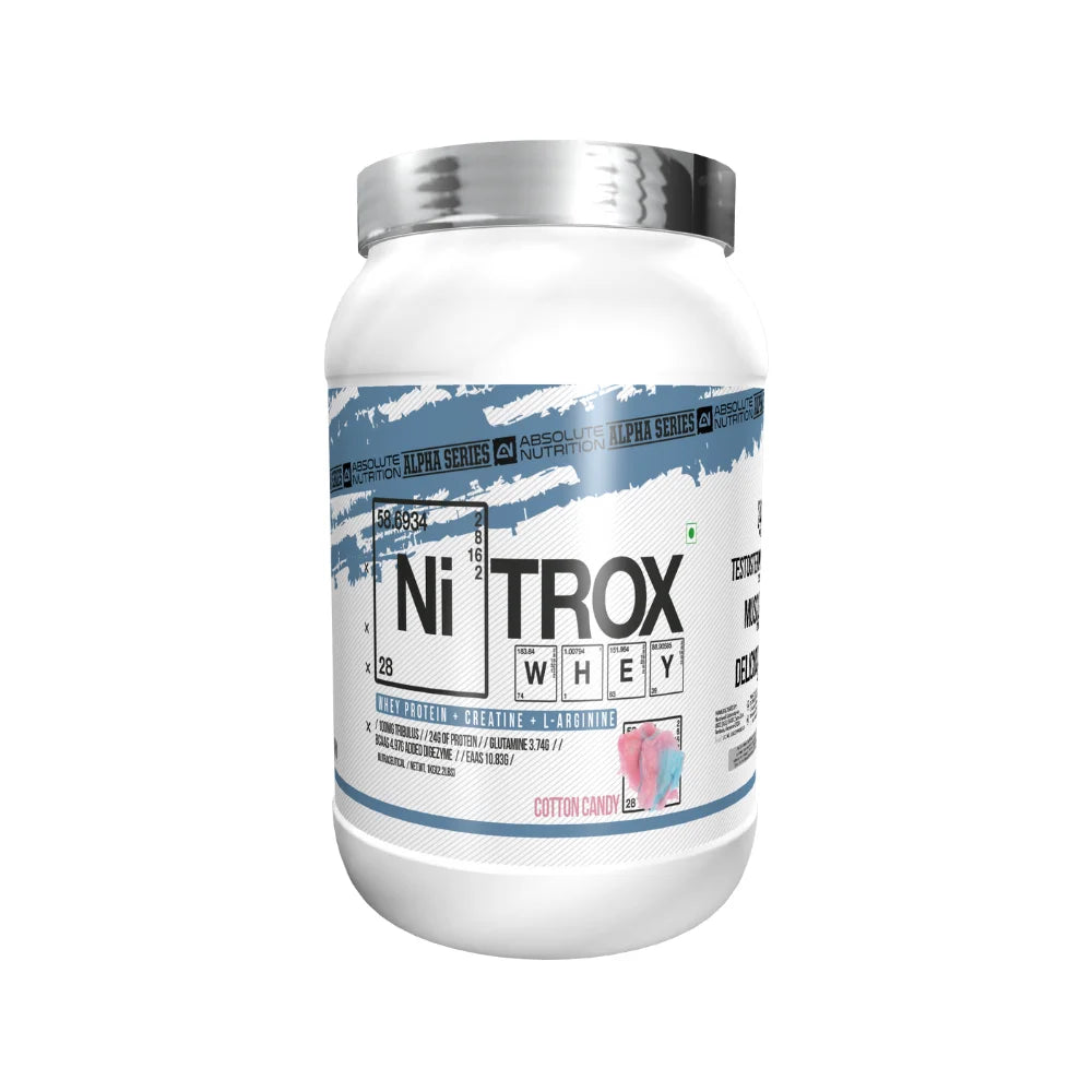Absolute Nutrition Alpha Whey Nitrox 1Kg, Cotton Candy