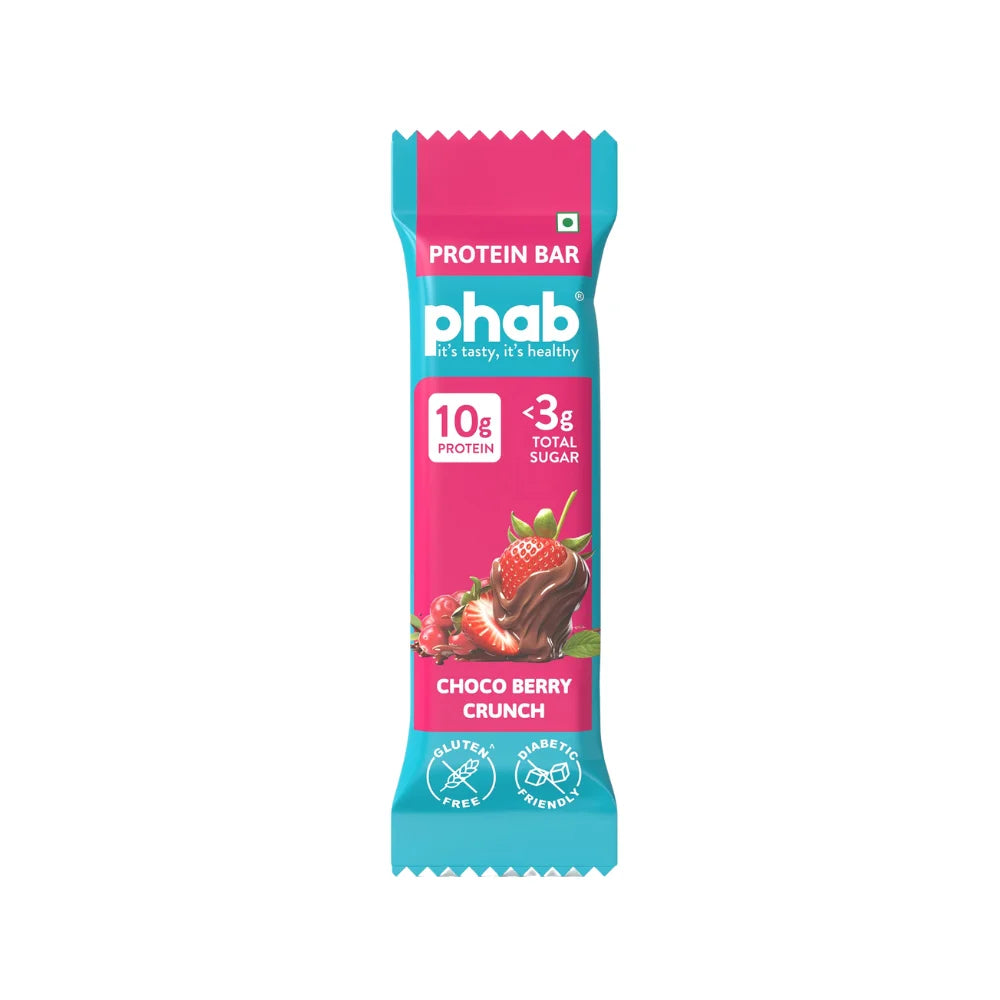 Phab Protein Bar, Choco Berry Crunch 