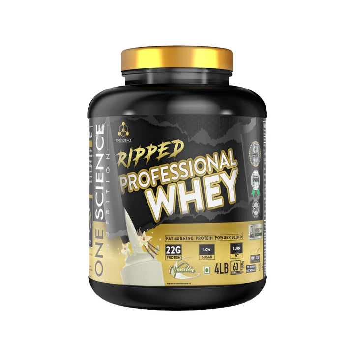 One Science Ripped Professional Whey 4 Lb  Vanilla