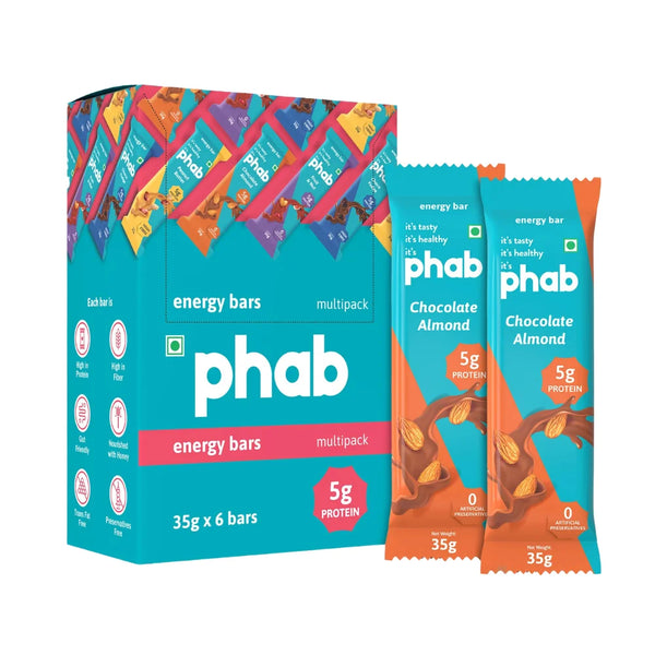 Phab Energy Bar, Chocolate Almond 