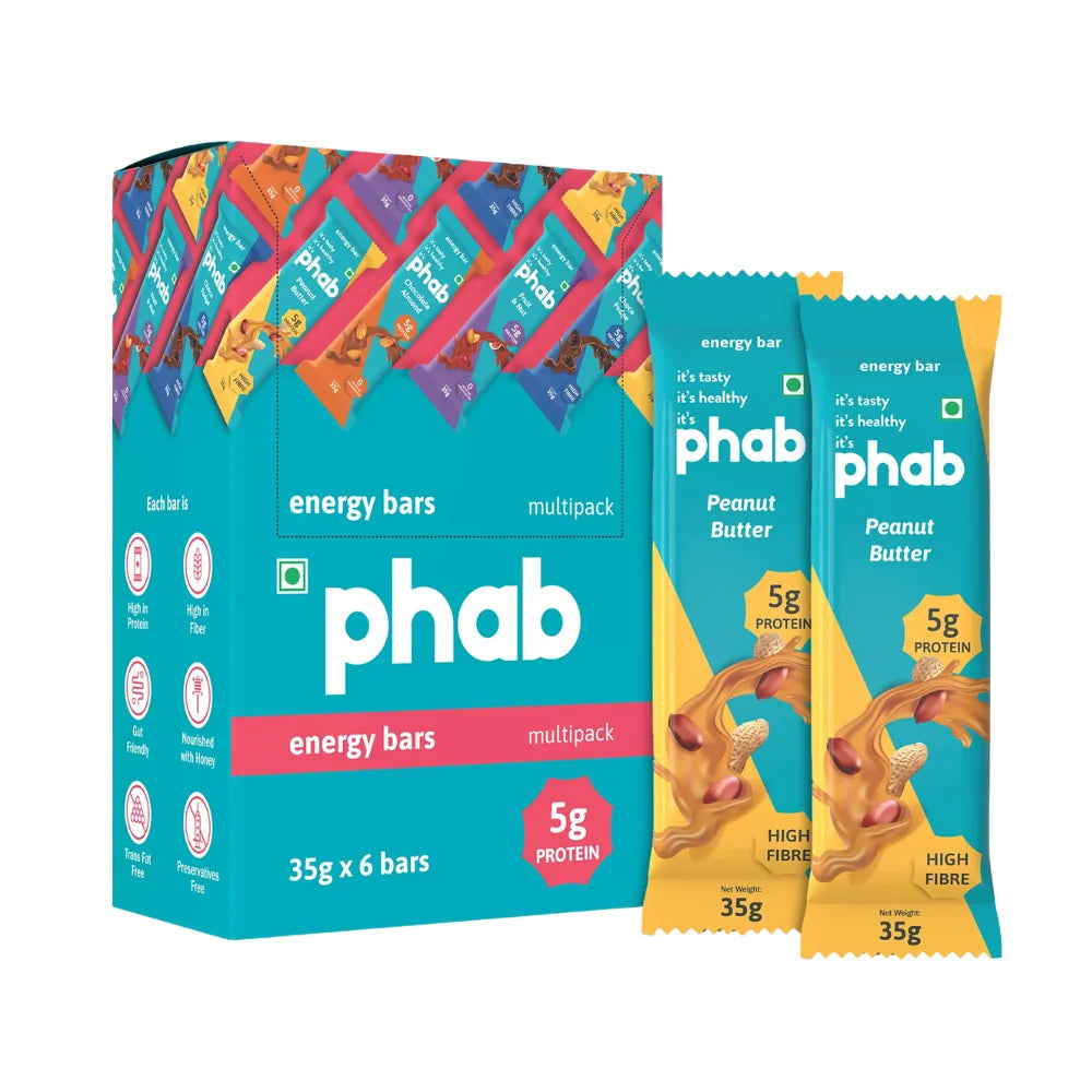 Phab Energy Bar, Peanut Butter