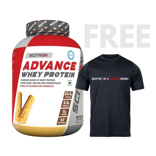 Scitron Advance Whey Protein 2Kg, Malai Kulfi