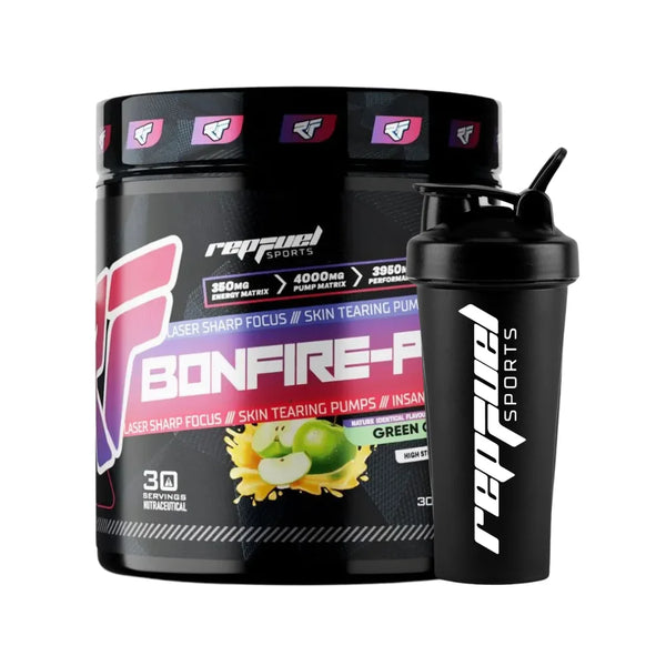 Repfuel Bonfire Pre Workout 300g, Green Gobs