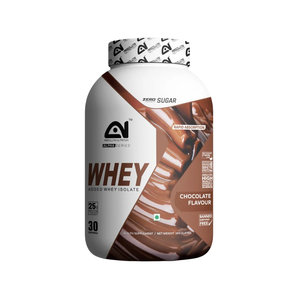 Absolute Nutrition Alpha Whey Protein 1Kg, Chocolate 