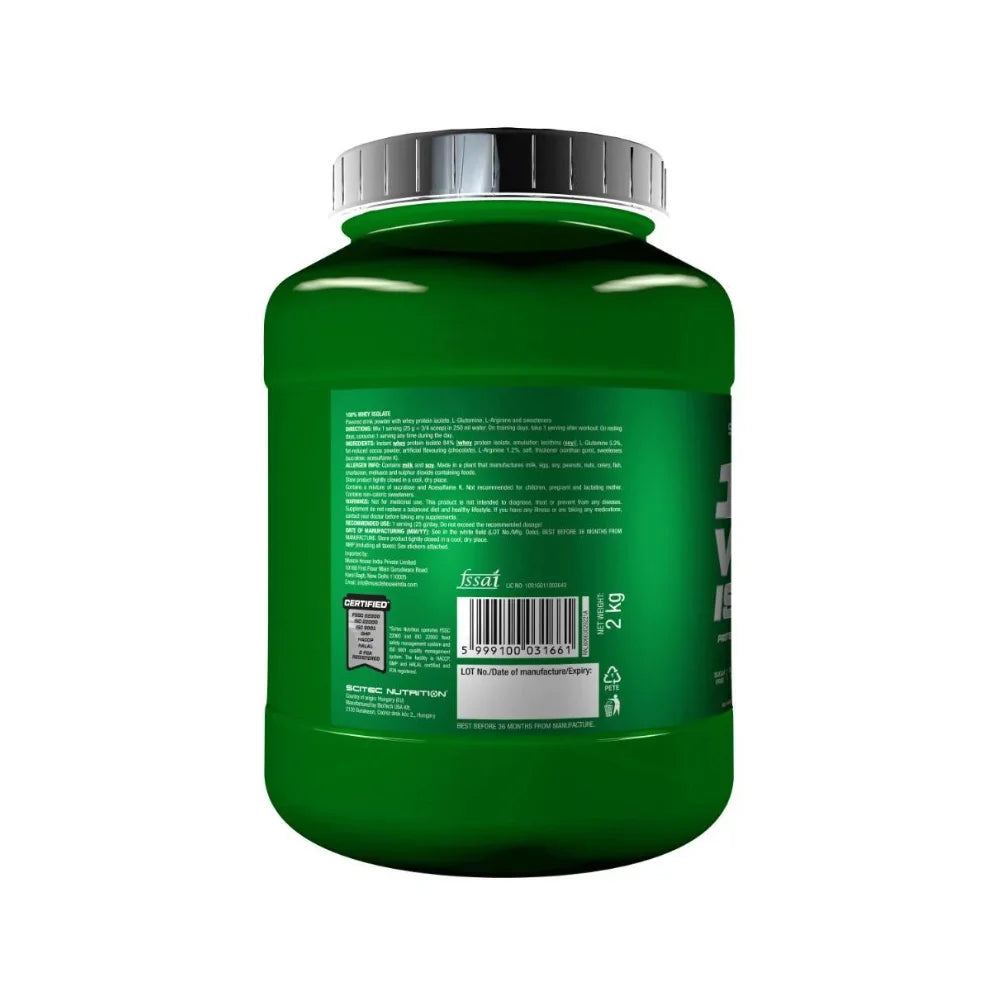 Scitec Whey Isolate Protein How To Use
