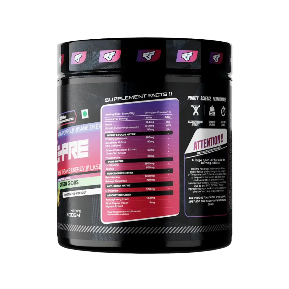 Repfuel Bonfire Pre Workout
