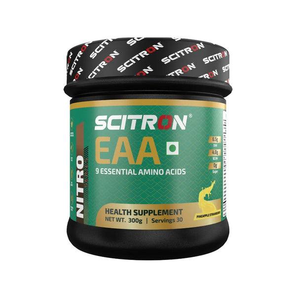 Scitron Nitro Series EAA 9 Essential Amino Acids PineApple Strawberry