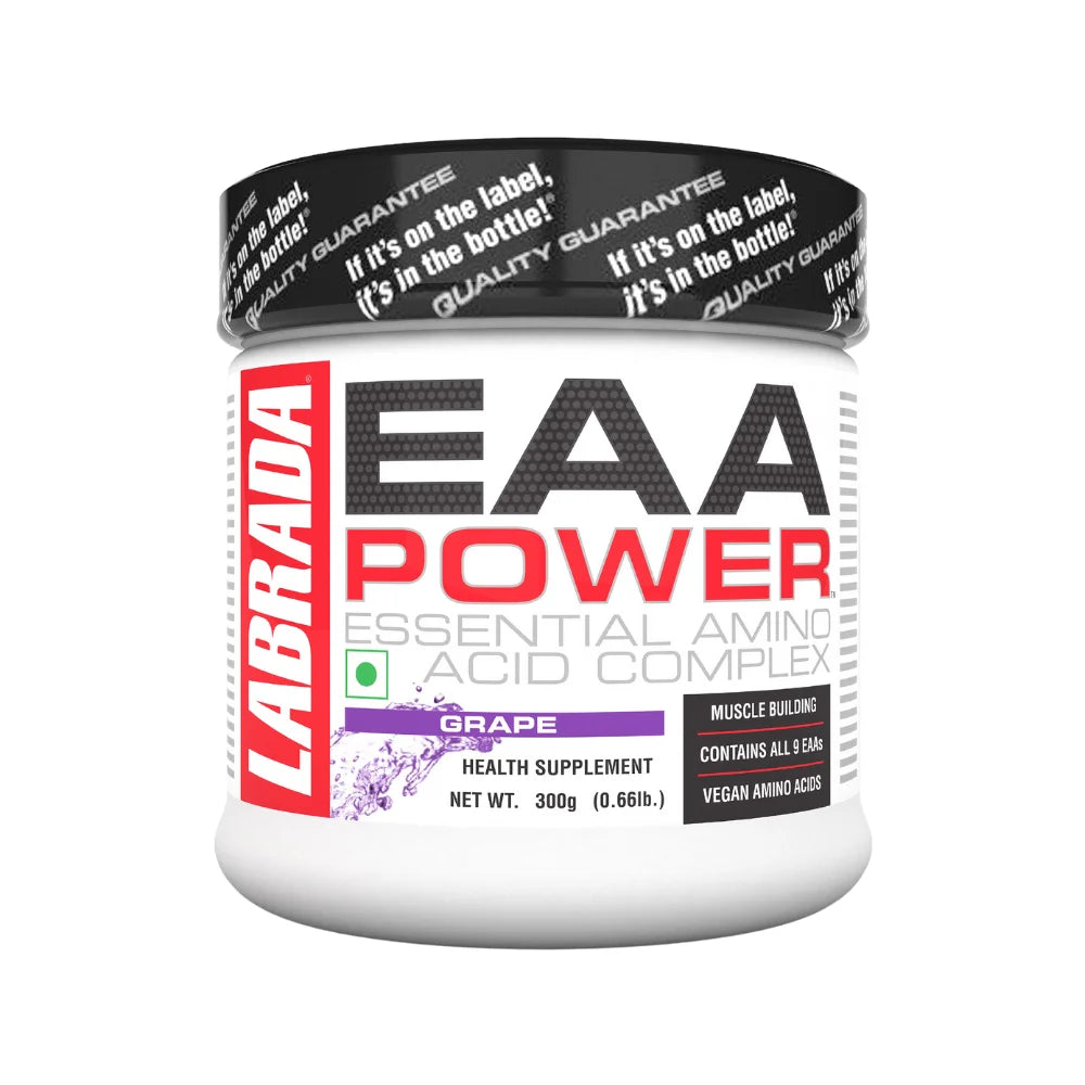 Labrada EAA POWER Essential Amino Acid Complex (300gm) Grape