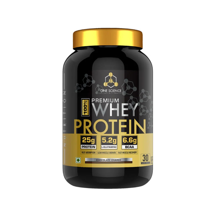 One Science Premium Whey Protein 2Lb, Chocolate Charge