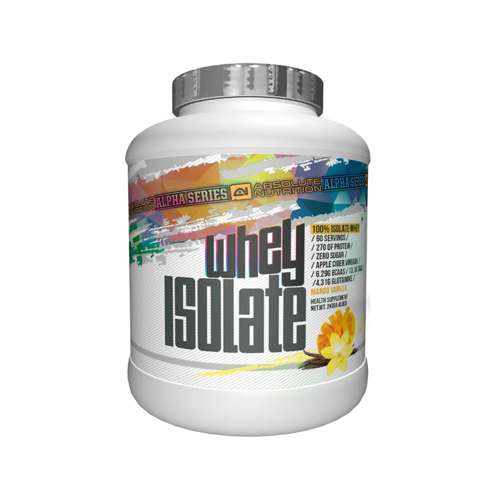 Absolute Alpha Whey Isolate Protein 2Kg Mango Vanilla