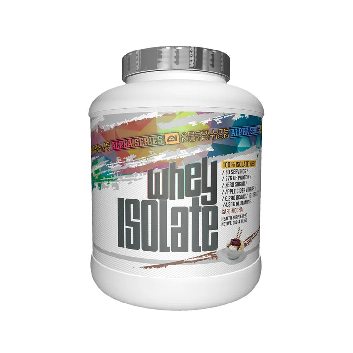 Absolute Nutrition Alpha Whey Isolate Protein 2Kg Cafe Mocha